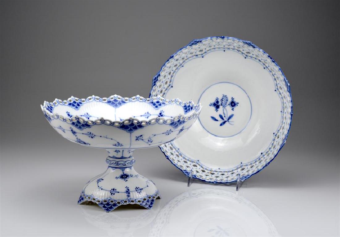 Two pcs of Royal Copenhagen Blue Fluted Full Lace (1 of 8)