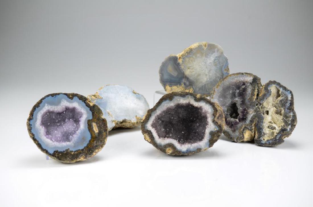 Five geode specimens (1 of 1)