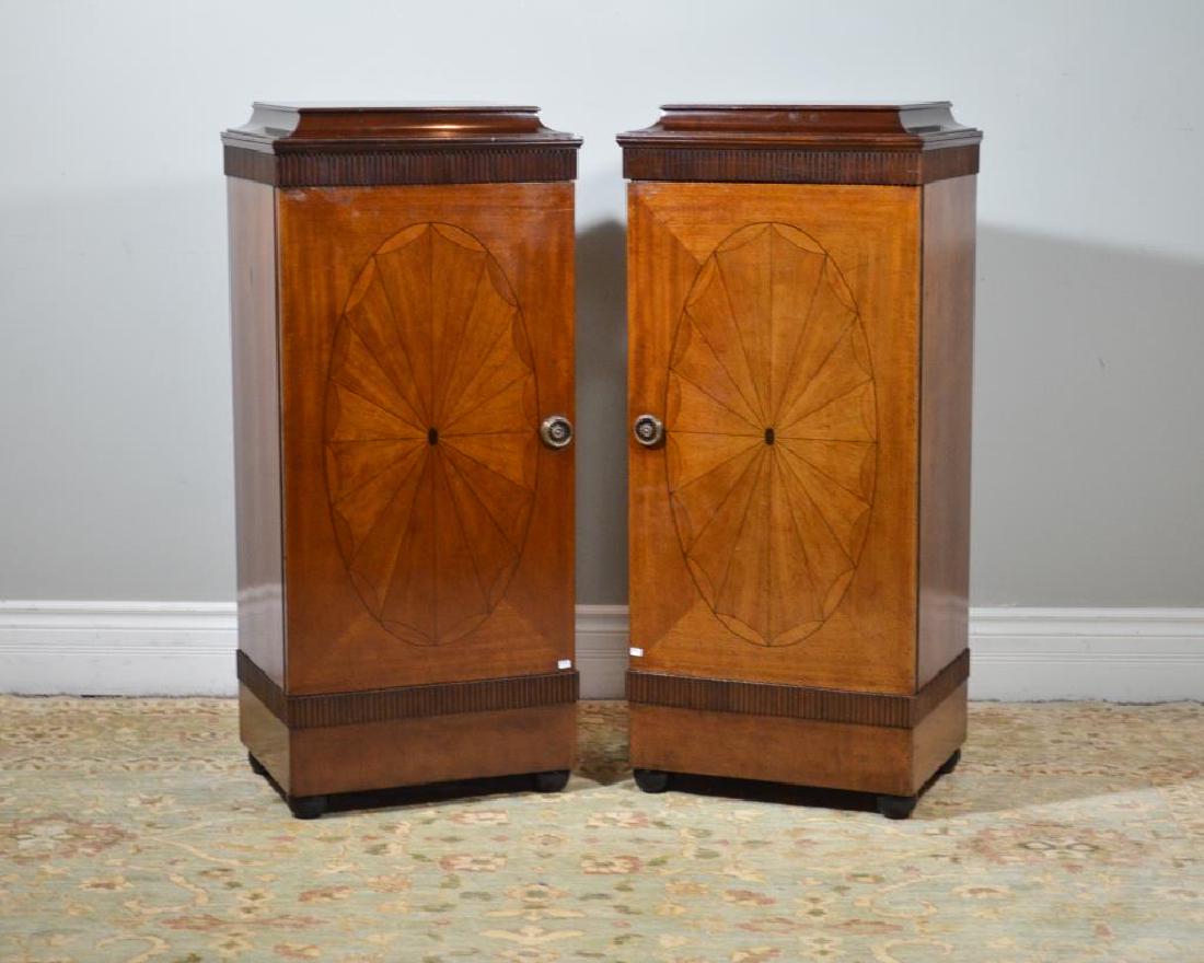 Pair of mahogany art deco cabinets (1 of 1)