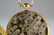 American gold hunter pocket watch - 5