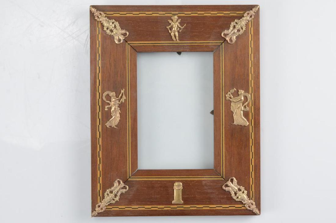 Small antique wood frame with Classical accents (1 of 6)