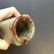 CHINESE CARVED CELADON JADE CONG - 8