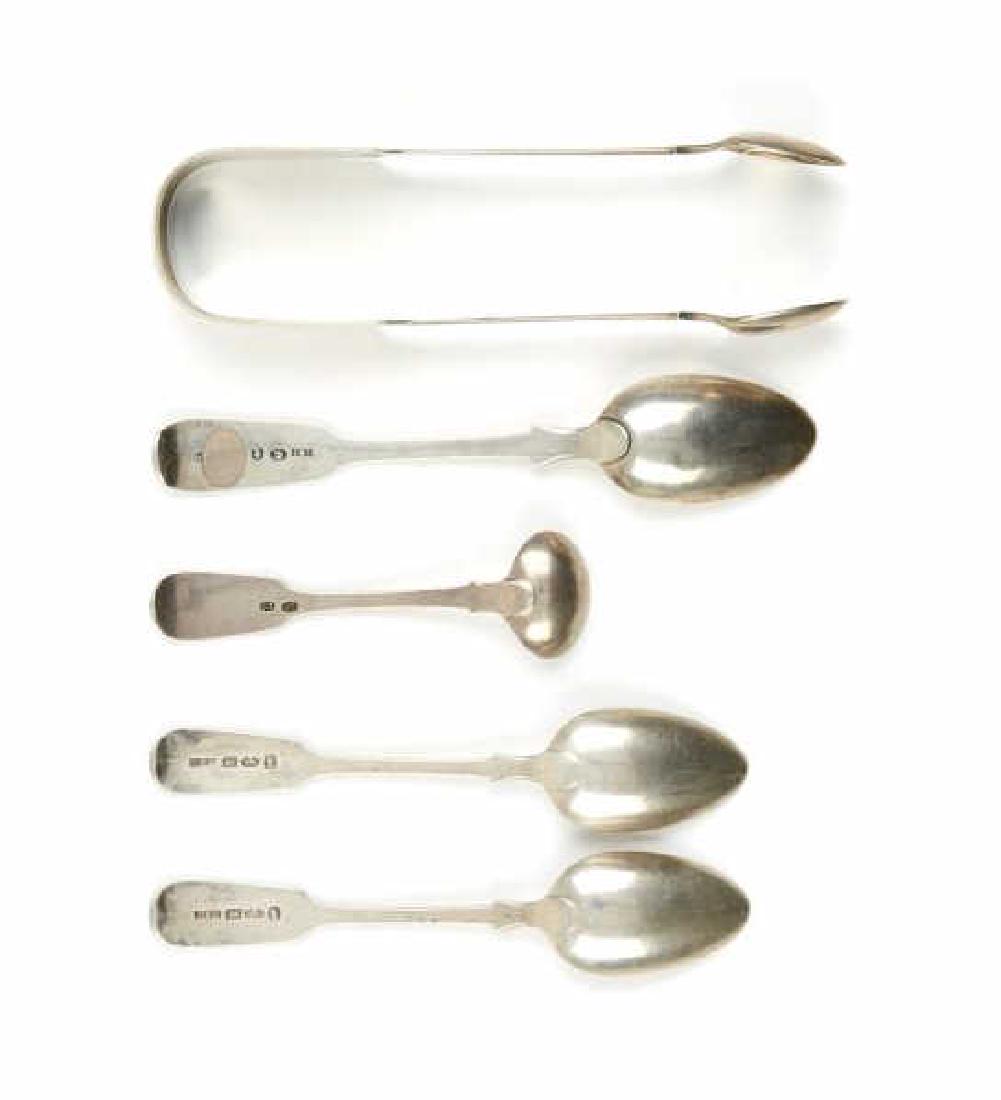 GROUP OF CANADIAN 19TH C SILVER FLATWARE (1 of 12)