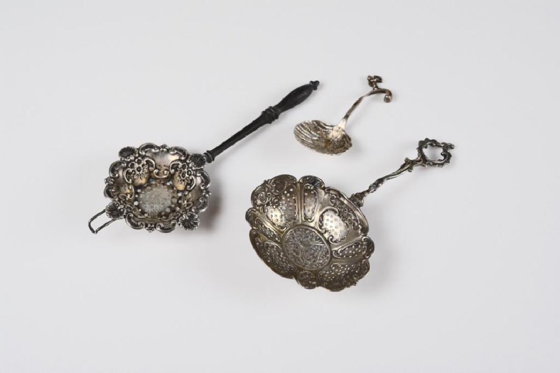Three Continental silver serving spoons (1 of 1)