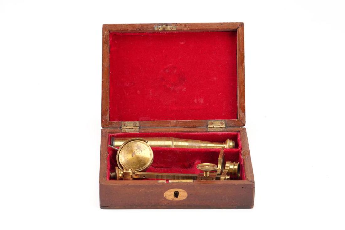 19th C English travelling microscope (1 of 8)