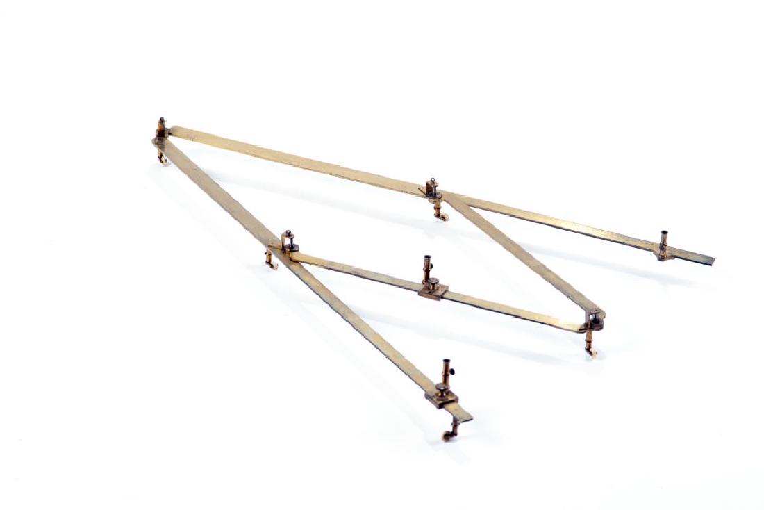Georgian lacquered brass pantograph (1 of 2)