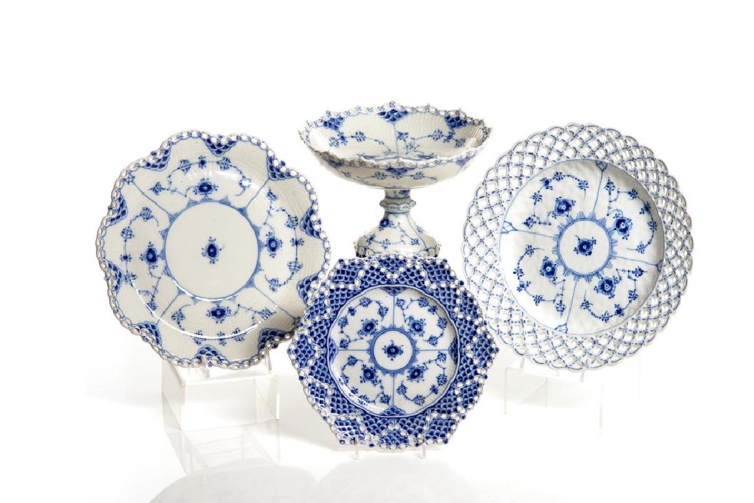 Four royal Copenhagen porcelain pieces (1 of 1)