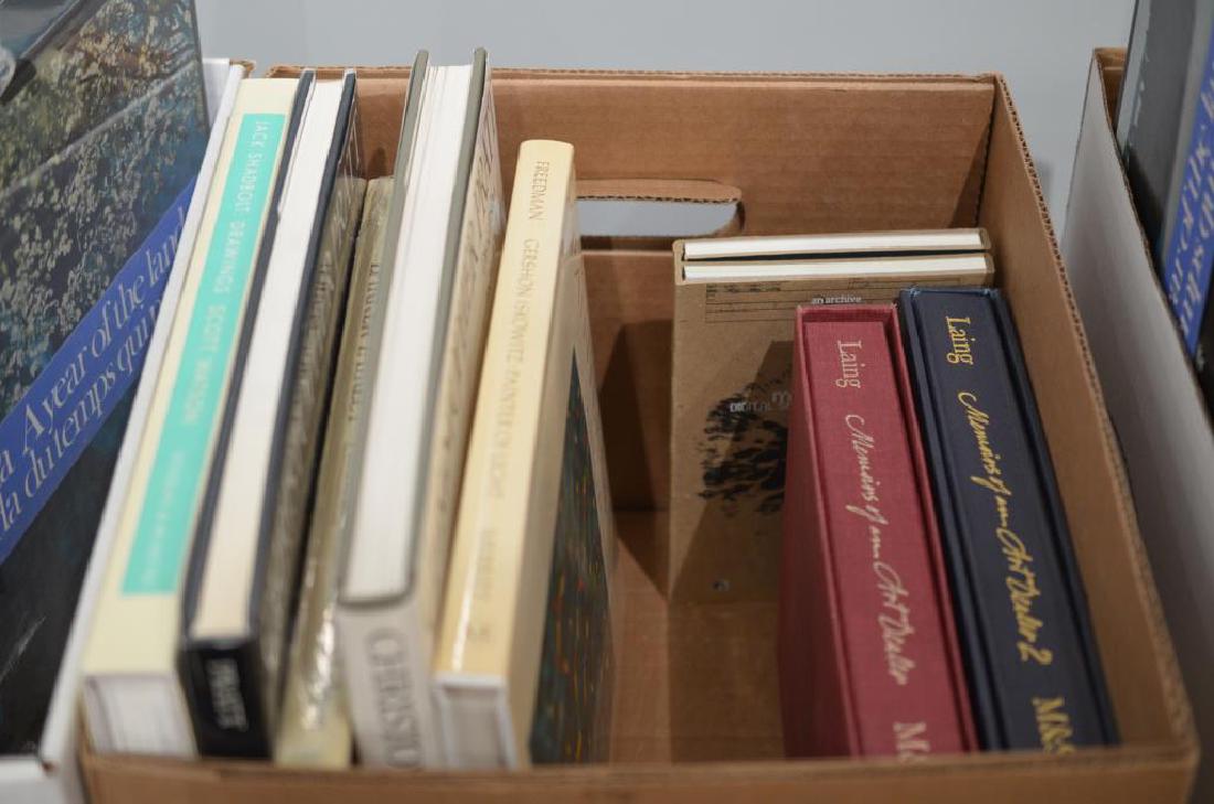 Lot of art books: Including Landsdowne, Paul Kane, Barker Fairley and Christopher Pratt.