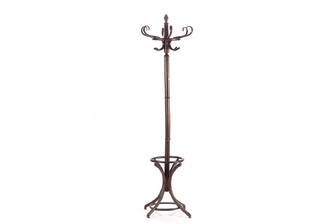 Vintage bentwood coat rack: .