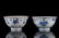 PAIR OF BLUE & WHITE PORCELAIN BOWLS - 2