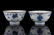 PAIR OF BLUE & WHITE PORCELAIN BOWLS - 6