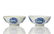 PAIR OF CHINESE BLUE & WHITE PORCELAIN BOWLS