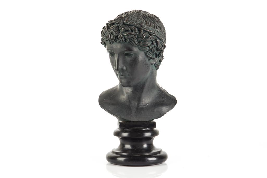 PATINATED TERRACOTTA CLASSICAL BUST, ALVA STUDIOS (1 of 6)