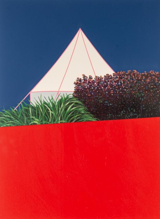 CHARLES PACHTER (Canadian, b. 1942): For All in Tents Colour silkscreen Signed, titled and numbered 38/150 in pencil to margin. Size: 29 x 21.5 in. (sheet sight)