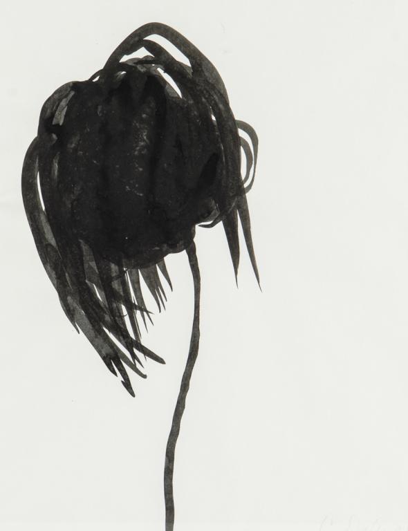 CATHY DALEY (Canadian, b. 1955): Untitled (2001) Watercolour Signed and dated lower right Size: 10.5 x 8 in. (sight)