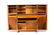 MID CENTURY MODERN DANISH TEAK DESK - 2