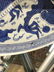 JAPANESE IMARI BLUE & WHITE PORCELAIN CHARGER - 3