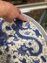 JAPANESE IMARI BLUE & WHITE PORCELAIN CHARGER - 4