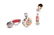 THREE SMALL PERFUME OR SCENT BOTTLES - 2