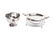 SILVERPLATE MONTIETH BOWL AND DOMED SERVING DISH - 2