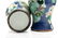 PAIR OF POWDER BLUE GROUND FAMILLE VERTE VASES - 3