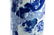 TRANSITIONAL BLUE & WHITE PORCELAIN SLEEVE VASE - 3