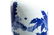 TRANSITIONAL BLUE & WHITE PORCELAIN SLEEVE VASE - 4