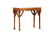 CHINESE CARVED HUANGHUALI RECTANGULAR SIDE TABLE