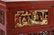 GILT RED LACQUER CARVED WOOD CABINET - 3