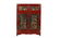 GILT RED LACQUER CARVED WOOD LOW TABLE