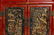 GILT RED LACQUER CARVED WOOD LOW TABLE - 5