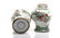 PAIR OF CHINESE FAMILLE VERTE PORCELAIN JARS - 2