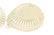 TWO PIECES OF BASKET WEAVE ENGLISH CREAMWARE - 2