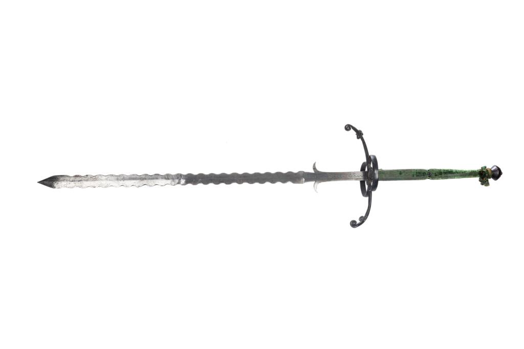 AN EARLY 17TH C GERMAN PROCESSIONAL SWORD (1 of 17)
