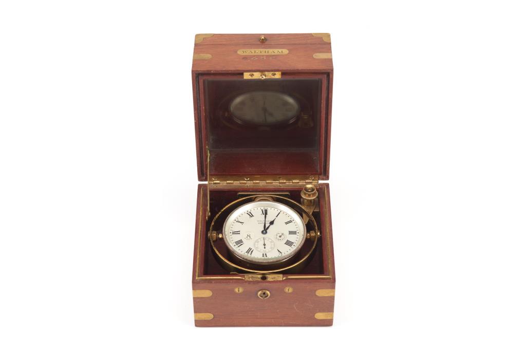 AMERICAN MARINE CHRONOMETER (1 of 13)