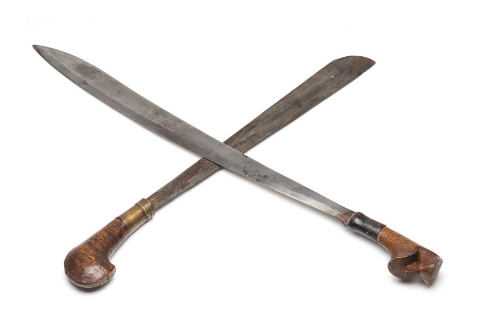 TWO  SOUTH ASIAN SWORDS (1 of 10)