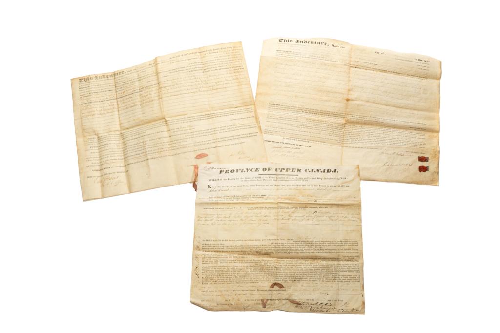 [INDENTURE] A lot of three sold together (1 of 1)