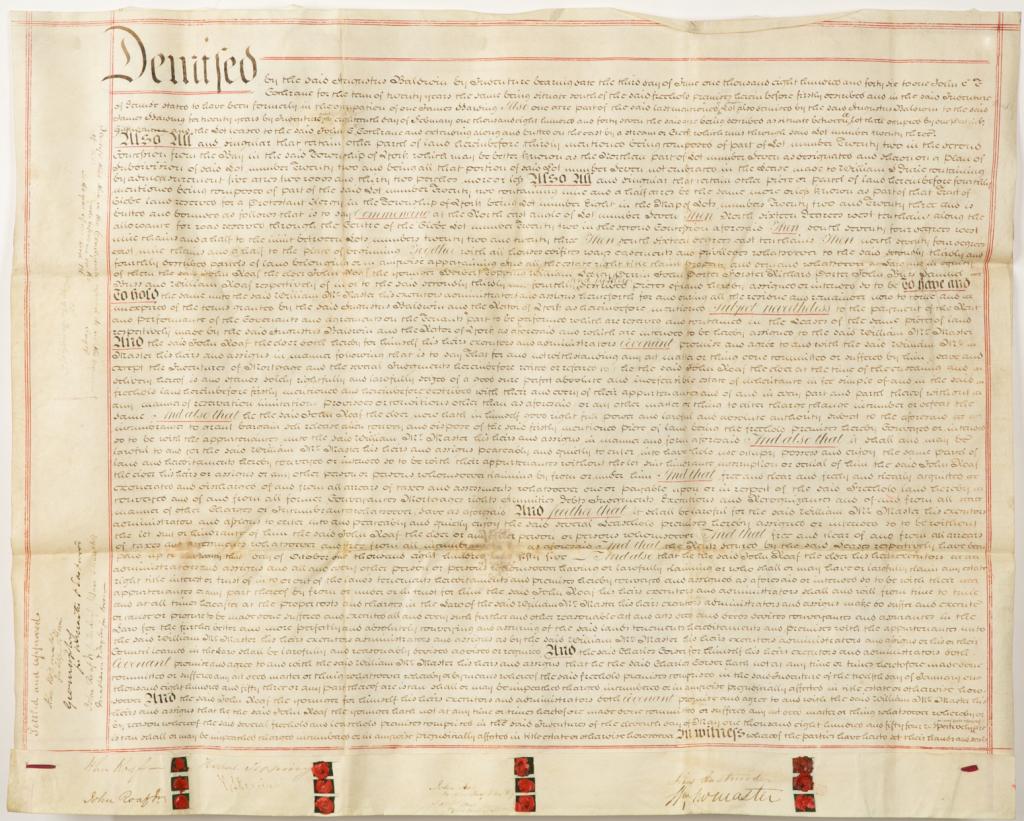 [INDENTURE] Upper Canada (1 of 4)