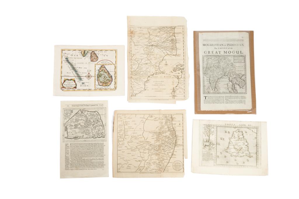 [CEYLON] A lot of 6 maps (1 of 1)