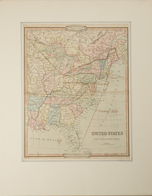[CIVIL WAR] Cruchley, G. 1 map (1 of 1)