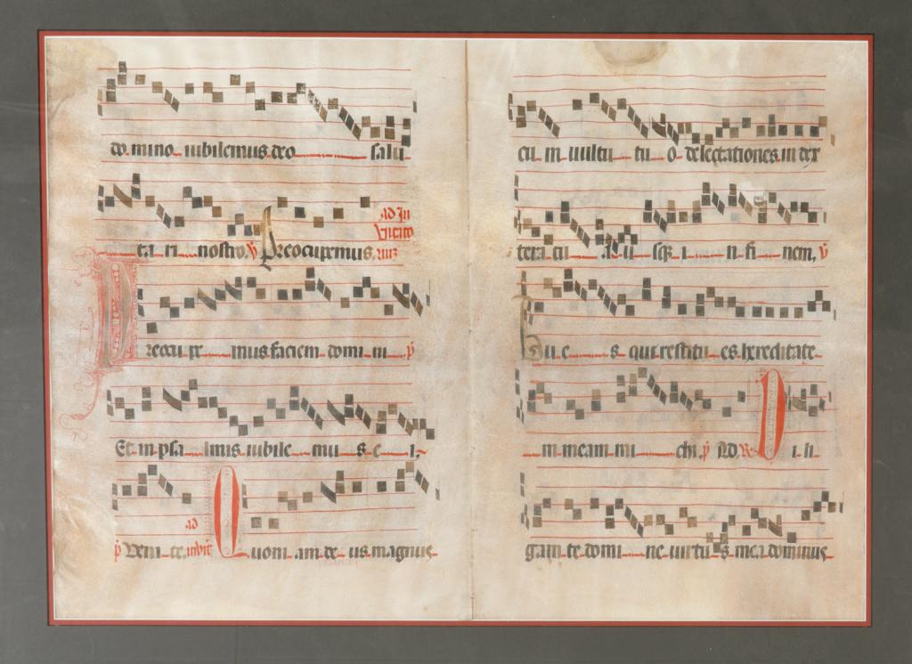 [MANUSCRIPT] Music on vellum (1 of 3)