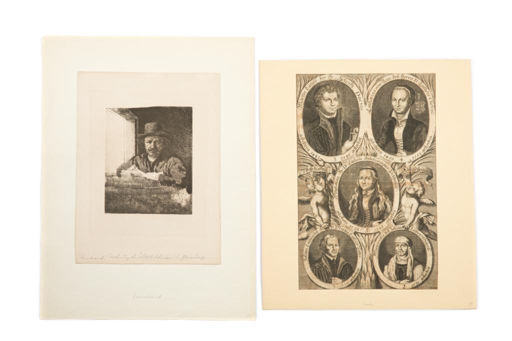 [PRINTS].  A group of 9 prints (1 of 2)