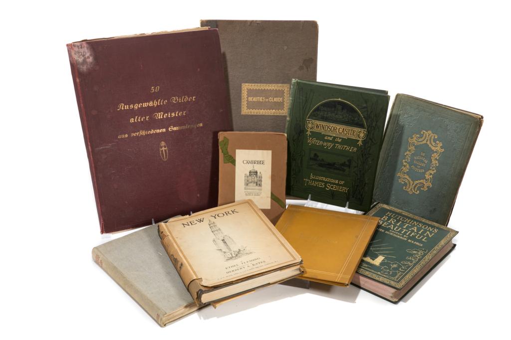 [ART] Art/Portfolios. Lot of 9 sold together (1 of 1)