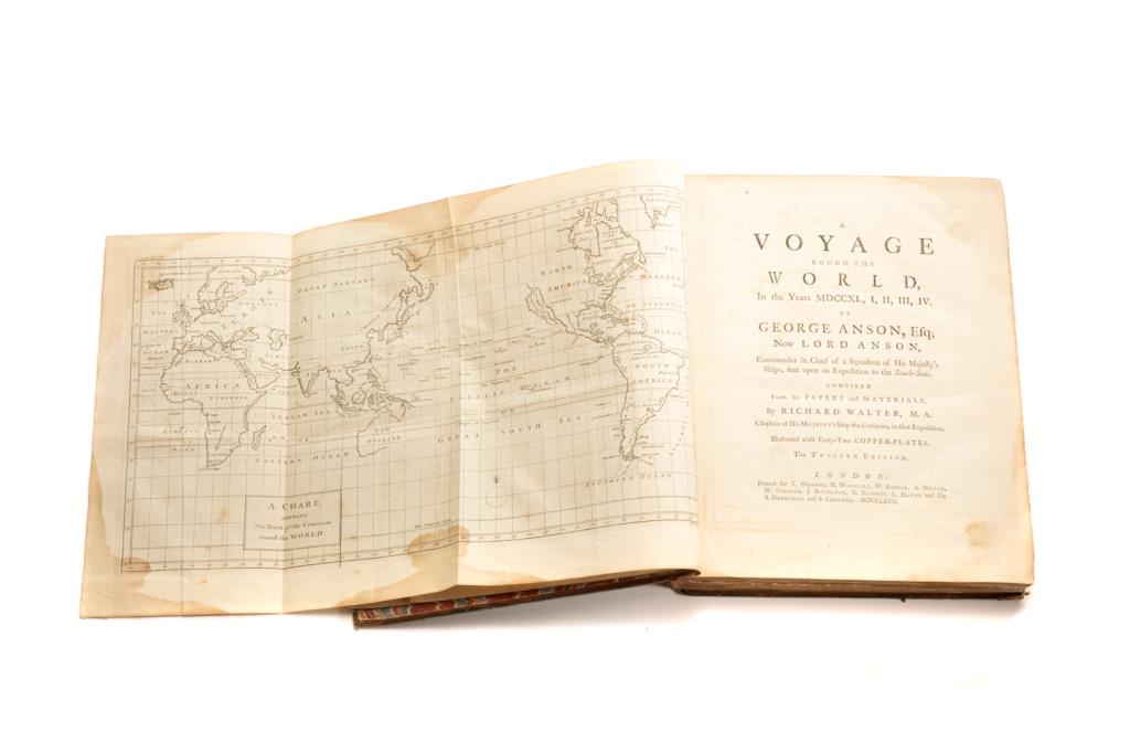 ANSON. A Voyage Round the World (1 of 3)