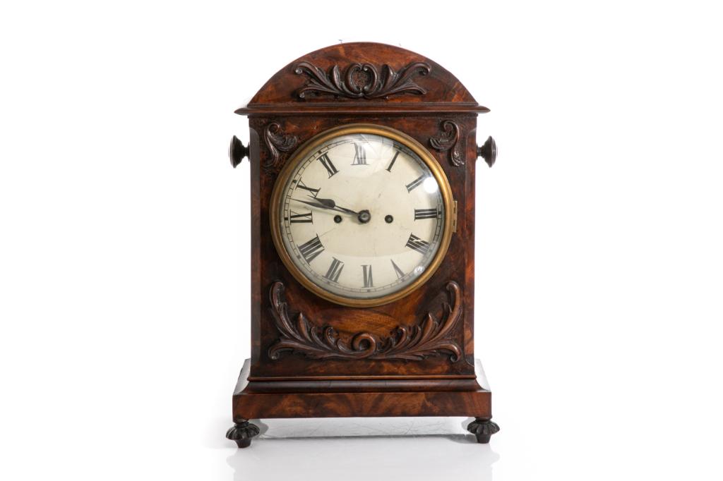 19TH C ENGLISH BRACKET CLOCK (1 of 2)