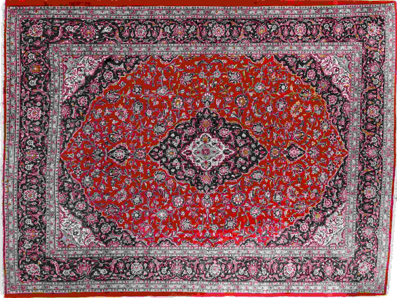 PERSIAN KASHAN CARPET (1 of 9)