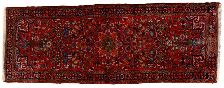 PERSIAN SEMI ANTIQUE RUNNER (1 of 9)