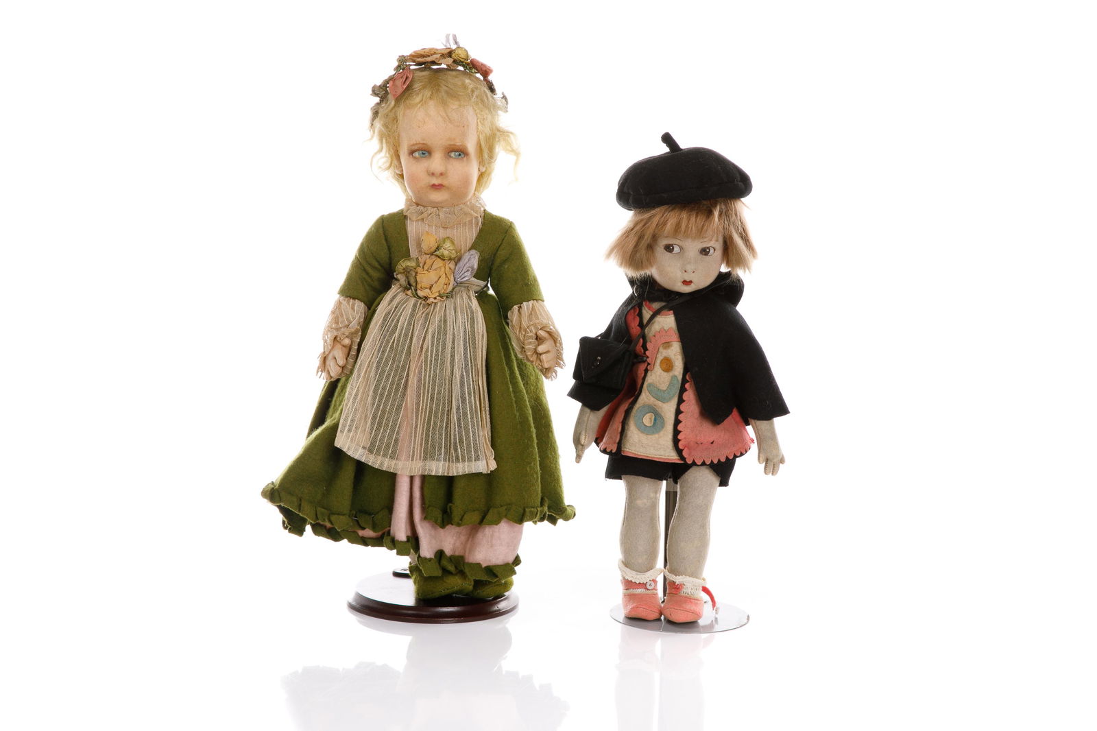 EARLY LENCI SERIES 300 DOLL & LENCI STYLE DOLL (1 of 5)