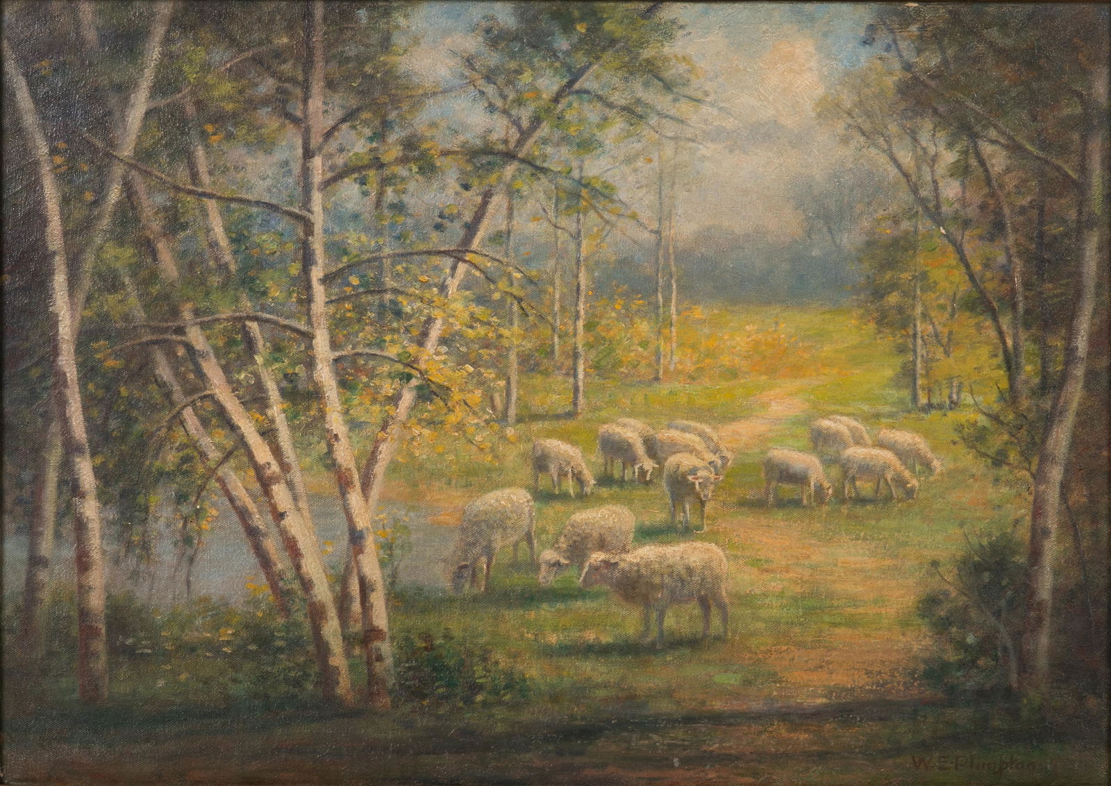 WILLIAM E. PLIMPTON (American, 19/20th C) (1 of 4)