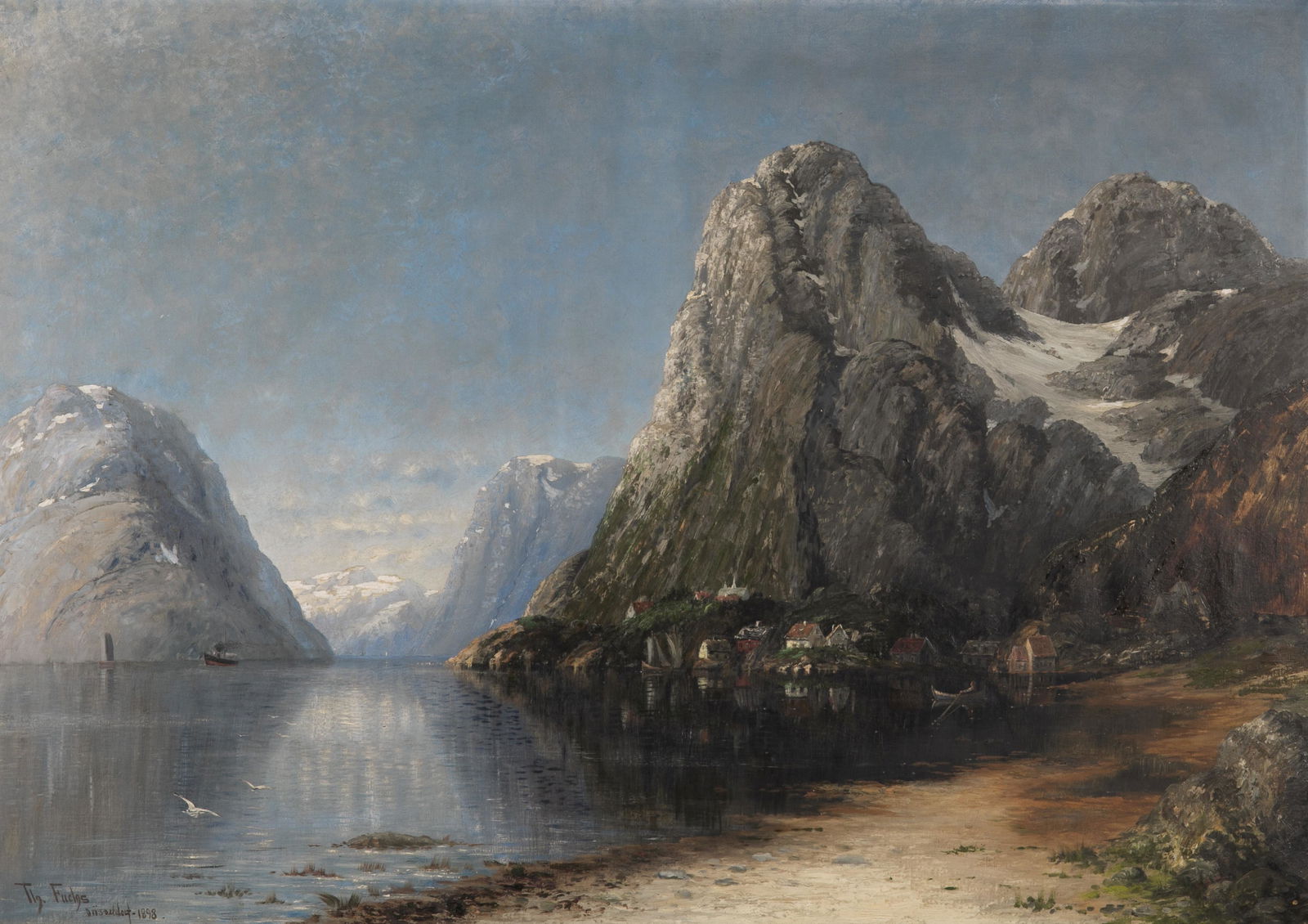 THERESE FUCHS (German, 1849-1898) (1 of 6)